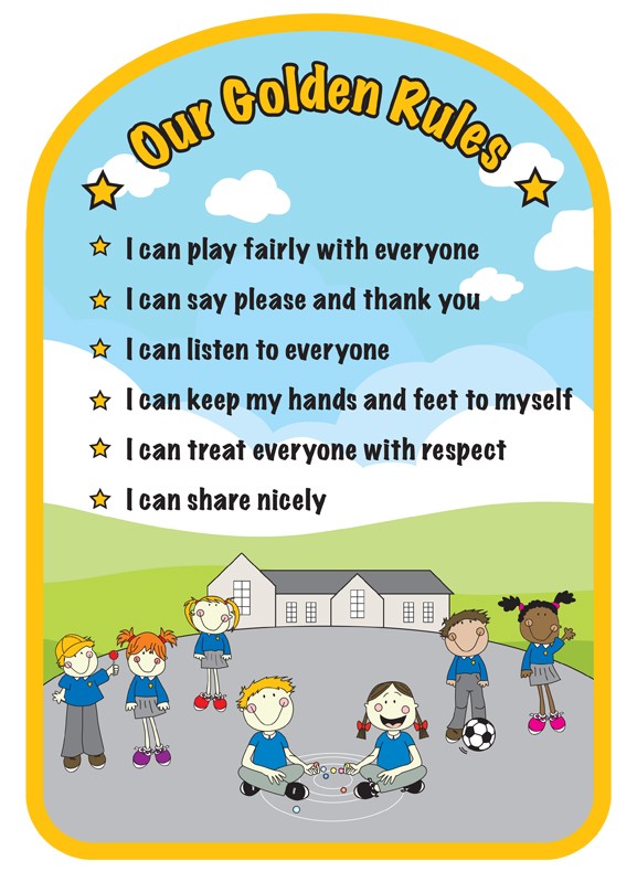 Our Golden Rules | School Signs, Nursery Signs, Whiteboards, Safety ...